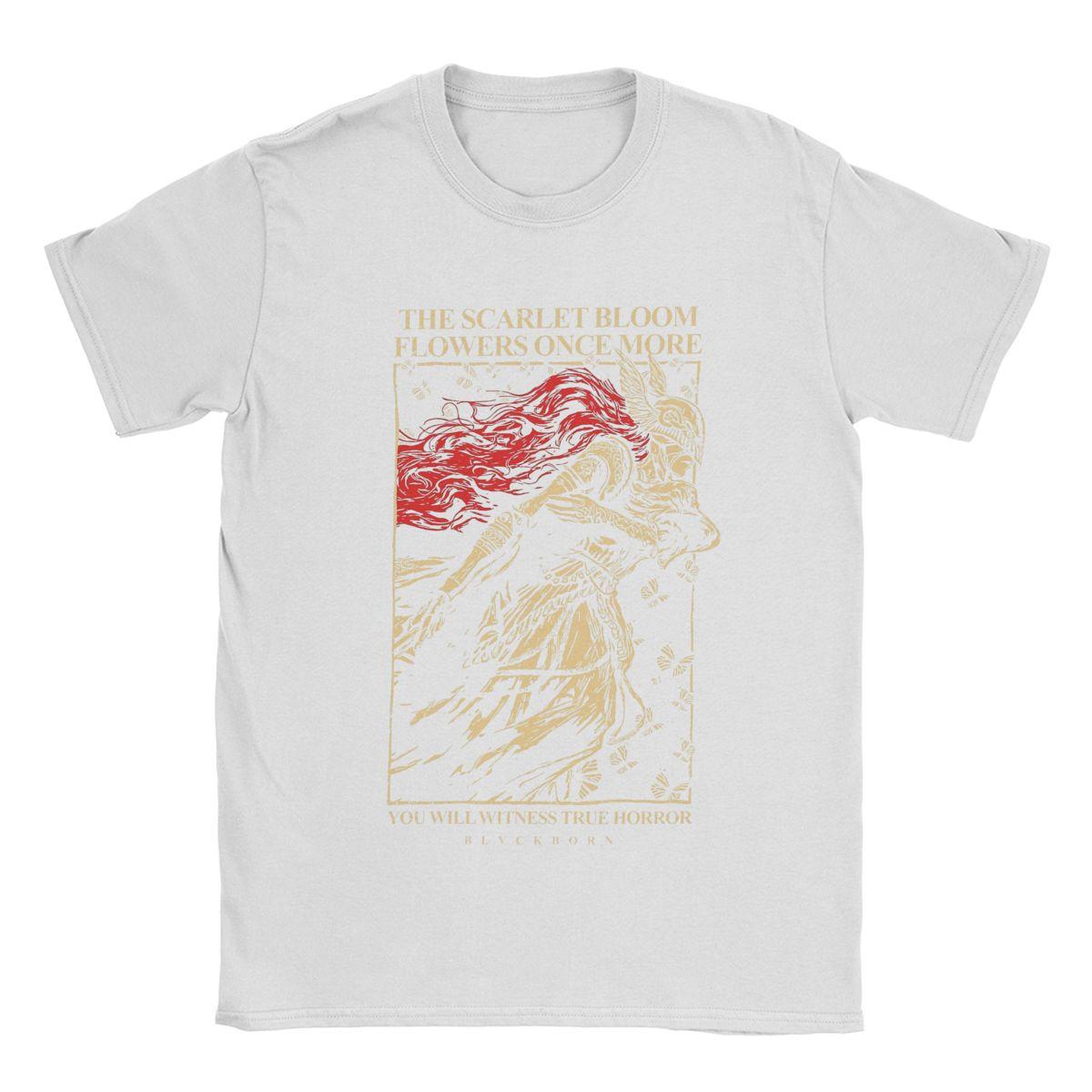 

Чоловіча футболка Elder Malenia Blade Of Miquella з чистої бавовни, смішна футболка з коротким рукавом та круглим вирізом, унікальна футболка 2XL