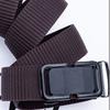 Men's Tactical Belt 1.5 Inch Nylon Webbing with Quick Release Automatic Buckle for Outdoor Activities and Work