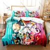 Cris Tales Bedding Set Includes Duvet Cover 2 Pillowcases Hand Drawn Time Magic JRPG Crisbell Fantasy Game Bedroom Decor Gamers