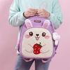 Childrens Rabbit Car Pattern Backpack With Breathable Oxford Fabric For Elementary School Students