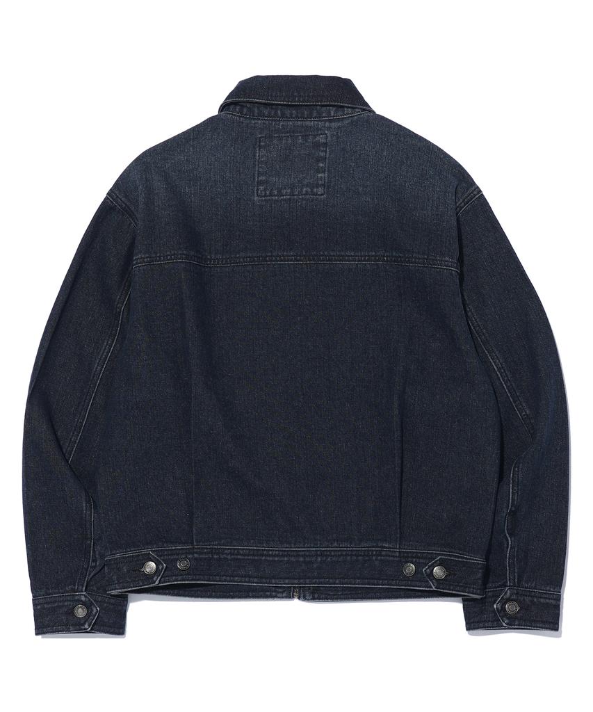 Annoyed Brushed Wash Denim Jacket Lq1Ju012_Dark Indigo