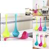 Versatile Plastic Long Handle Soup Spoon Set Ideal For Kitchen And Dining Use