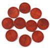 10pcs 12 20 25 30mm Natural Wooden Cabochon Base Vintage Round Blank Setting Tray For Necklace Jewelry Making Home Decoration