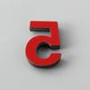 1.9-Inch Bronze Digital Label Door Head Stereoscopic El Door Number Digital Practical Number Sign