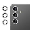 For Samsung Galaxy S23 FE Camera Lens Protector Diamond Ring Design Tempered Glass Lens Film