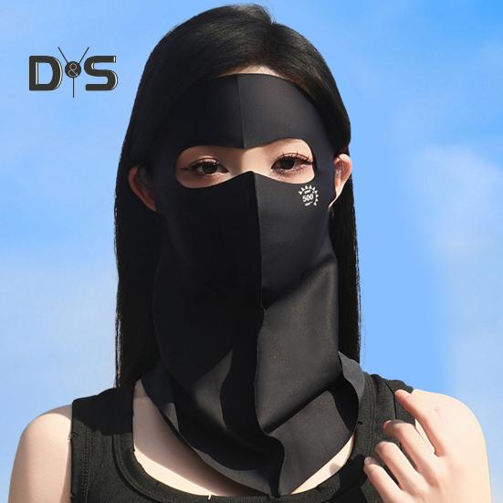 Sunscreen Face Guard Full Coverage 3D Design Breathable All-season Face Protection Cover for Winter Outdoor Cycling