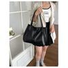 Tote Bag Women PU Large Capacity Stitched Detail Daily Commuting
