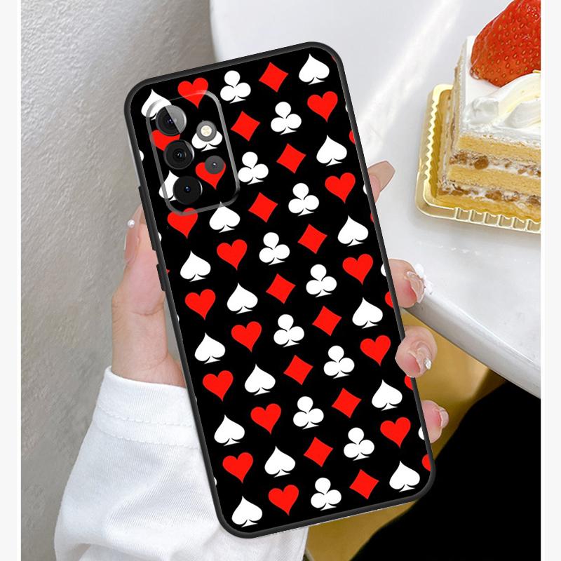 Las Vegas Casino Poker Case For Samsung Galaxy A15 A25 A35 A55 A51 A71 A12 A32 A52 A13 A33 A53 A14 A34 A54 Cover