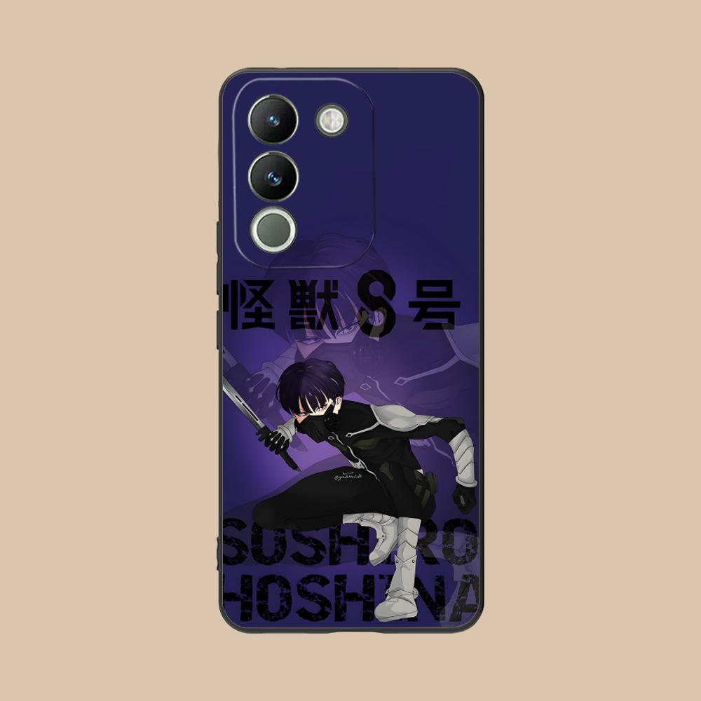 Kaiju No.8 Hoshina Soshiro Phone Case for VIVO V60 V50 V40 V30 V29 V27 V25 V23 Pro Lite 5G Colorful Printing Cover Pretty Cover