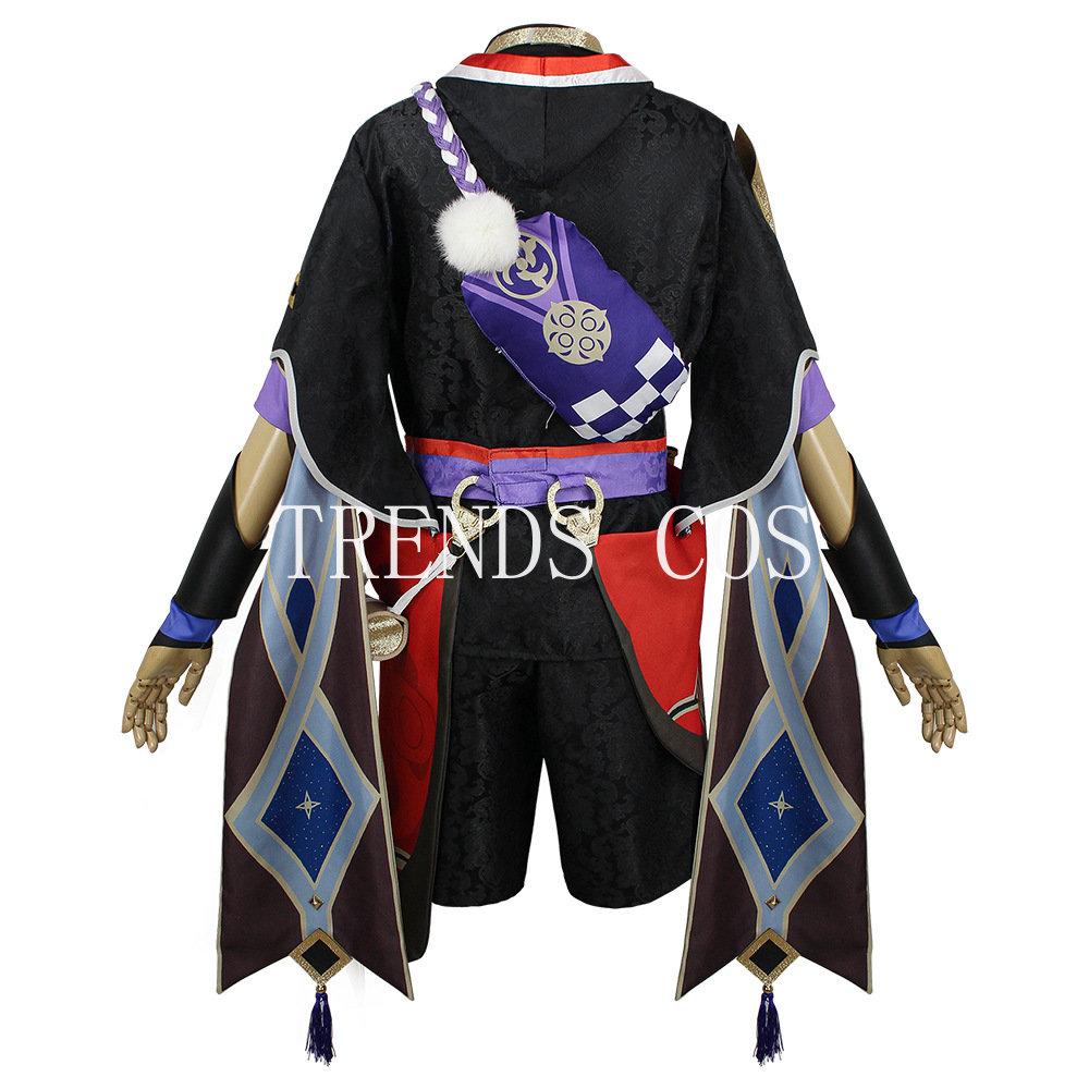 Scaramouche Cosplay Costume Balladeer Full Set Halloween Scaramouche Outfits For Comic Con