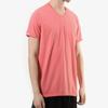 Adidas Logo Running Quick-Dry Loose Breathable Moisture-Wicking Crew Neck Short Sleeve T-Shirt Men Tops Prism-Pink DX2145