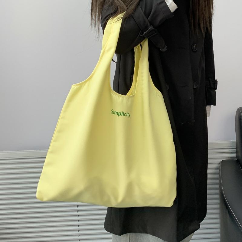 Summer Simple Letter Large Capacity Travel Vacation Bag