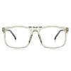 TR90 Big Square Reading Glasses For Men Blue Light Blocking Transparent Presbyopia Glasses Lightweight Durable