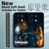 Hot Game Tomb Raider  Phone Case For Redmi Note 14 13 12 11 Pro Plus S 5G 14C A3 Soft Black Phone Cover