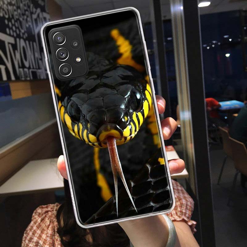 Forest Vipers And Pythons Phone Case for Samsung A54 A57 A37 A17 A14 A15 A12 A24 A34 A55 A35 A25 A52S A07 A05S A04S A22 A32 A72