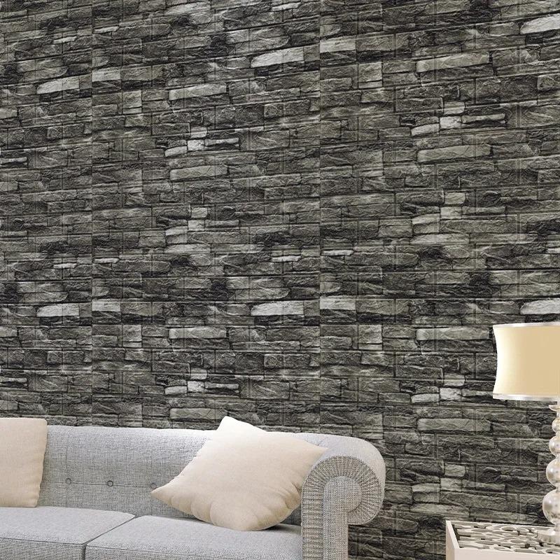 Wall Art 70cmx1/2/3/5/10m Decoration Bedroom PVC Adhesive Wall Wallpaper Self-adhesive Panels Living Room Wallpapers Sticker 3d