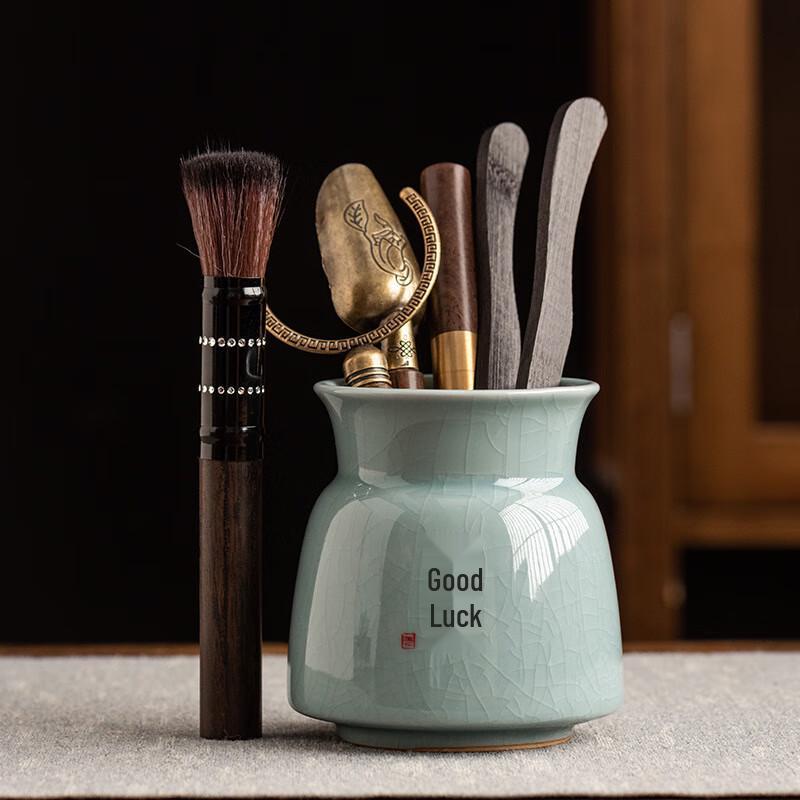 Changbaosen Ebony Tea Ceremony Six Gentlemen Tool Set