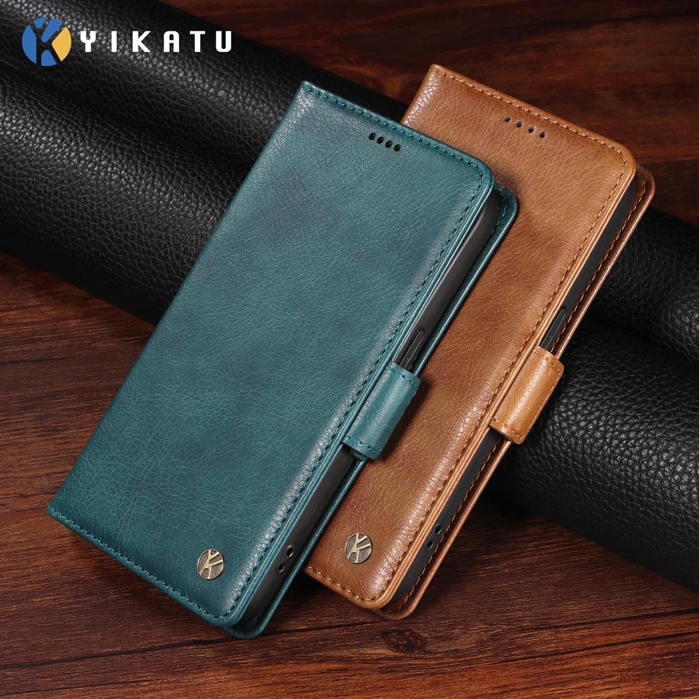 Magnetische Leder-Brieftaschenhülle für Vivo Y400 V60 V50 V40 SE V30 V30E V29 V29E V27 Lite Pro 4G 5G Luxus-Premium-Hülle Handyhülle