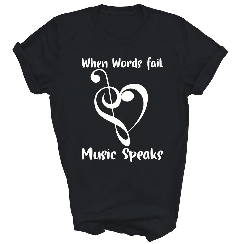 

Musical Notes Symbol Musicians Music Bb Life Unisex Shirt Gift 3XL