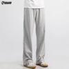 POUM Herren Premium Drapierte Straight-Leg Sweatpants