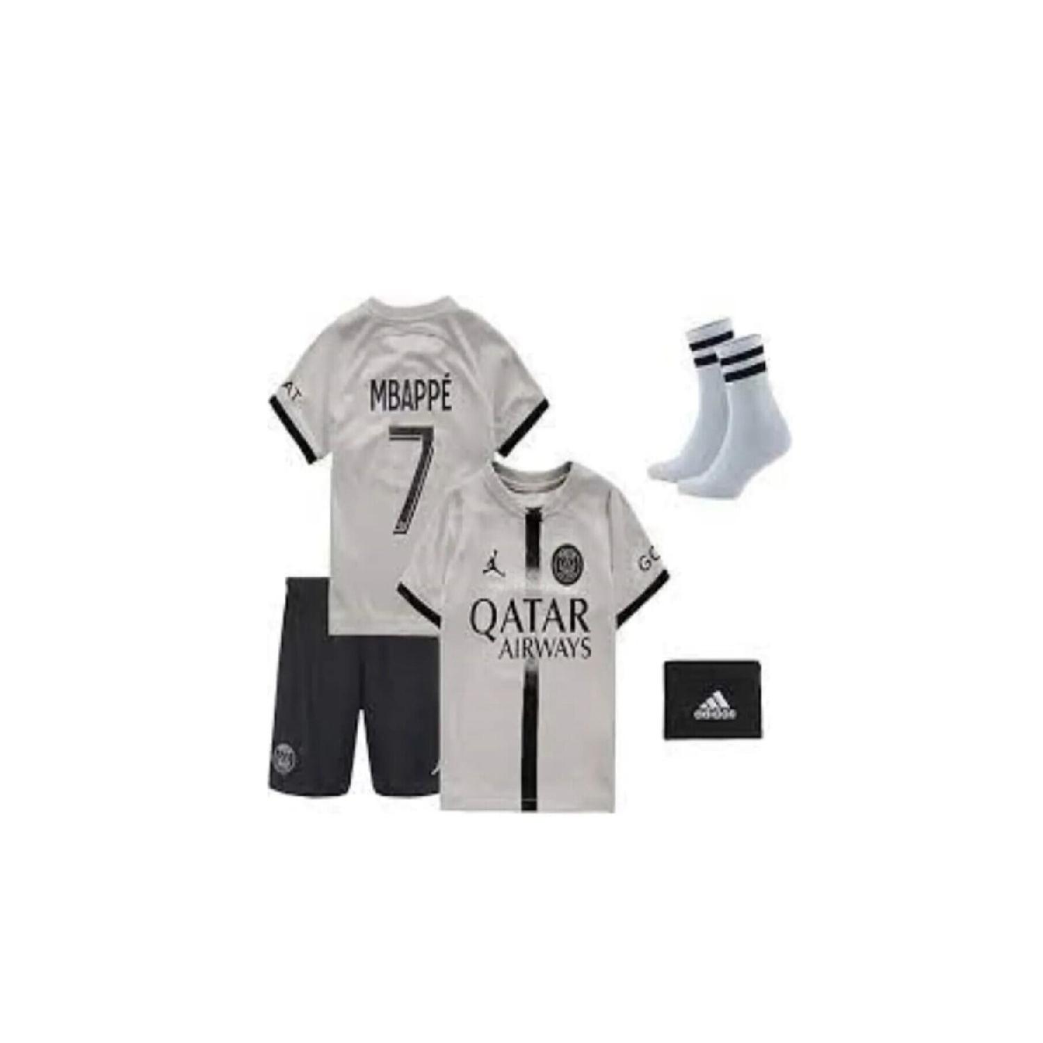 

Psg Mbappe Gray Set Of 4 Kids Jersey New Season Jersey