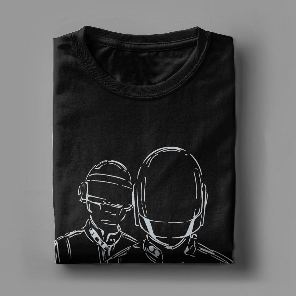 Human After All Daft Punk Herren T-Shirt Freizeit T-Shirt Kurzarm Rundhals T-Shirt Reine Baumwolle Geburtstagsgeschenk Kleidung