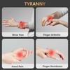 Wireless Electric Hand Massager Shiatsu Hand Massager with Heating   Compression 6 Levels Pressure Point 6 Modes for Hands Arthritis Pain Relief Fin