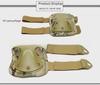 King Kong Tactical Protective Gear Set: CS Outdoor Knee & Elbow Pads for Cycling and Military Fans