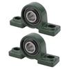2pcs UCP204 Pillow Block Bearing Ball Mounted Bearing Bore Diameter 20mm