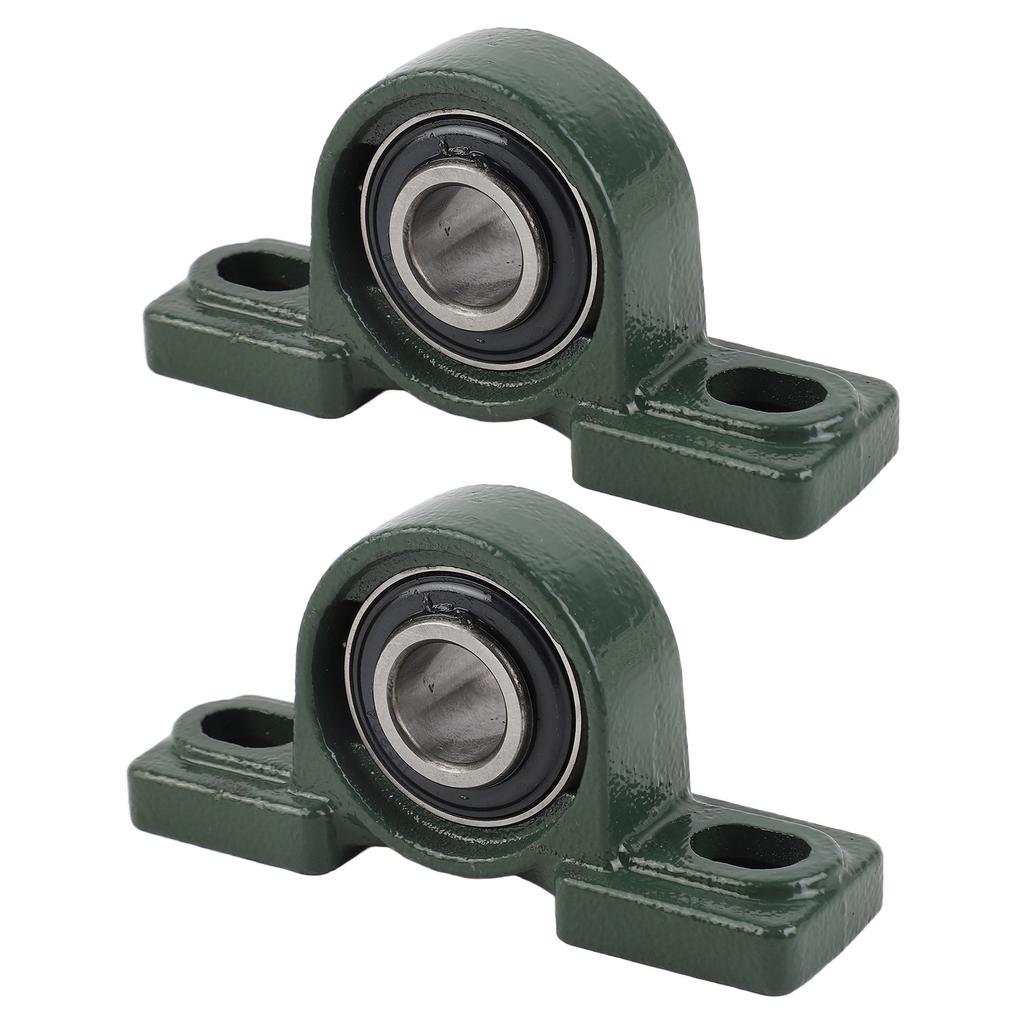 2pcs UCP204 Pillow Block Bearing Ball Mounted Bearing Bore Diameter 20mm