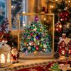 1 Set Gem Art Weihnachtsbaum Kunst-Kit DIY Feiertagsbastelset Baumdekoration Set Weihnachtsbasteln