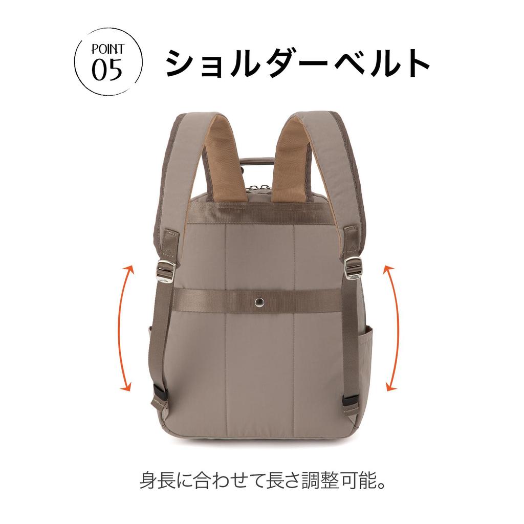 Kanana Project Collection Lightweight Backpack Set ECD-1 19084 Black