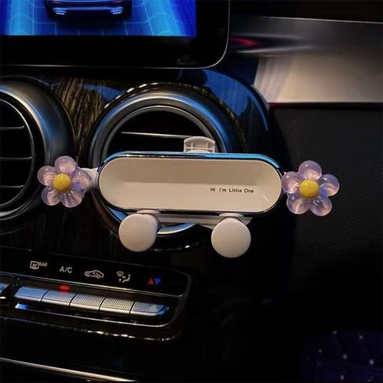 Cute Cartoon Air Vent Phone Holder 360 Degrees Rotatable Car Mount Universal Phone Mount  Easy One-Hand Operation Fun Dashboard