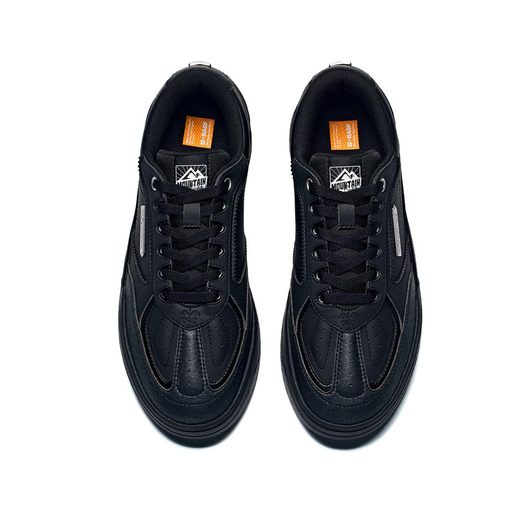 ANTA Skate Shoes Men's Low Top Black 112641812-1
