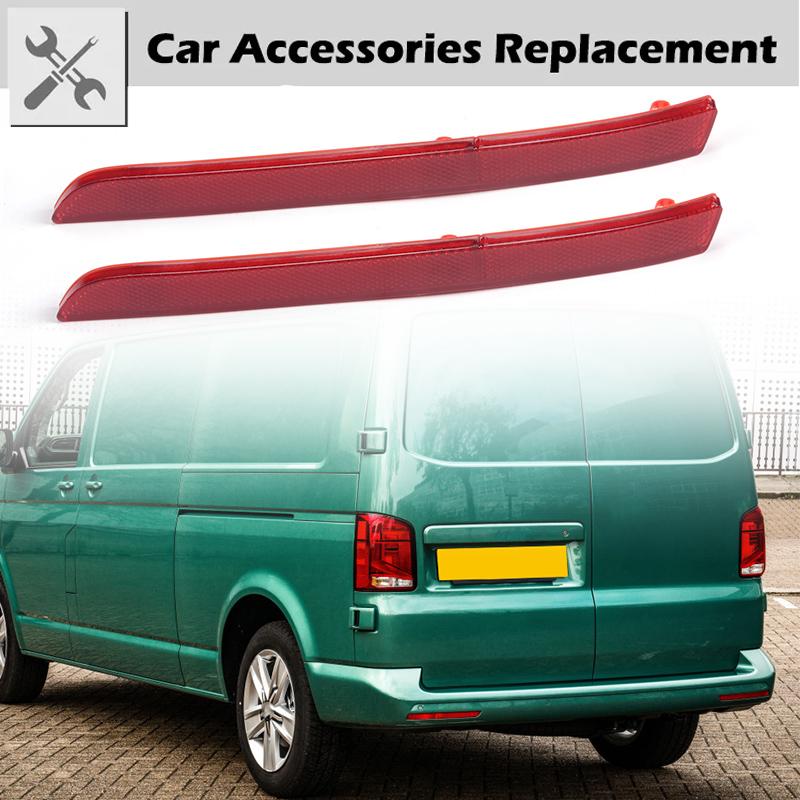 

Рифмированная отражающая панель заднего бампера, подходит для VW Volkswagen Transpot T5 T6 2012-2016 7E0945105A 7E0945106A, ремонт автомобиля