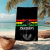 panthers Fashion Beach Towel: Ideal for Summer Adventures Soft, absorbent and quick drying suitable for swimming and bathing