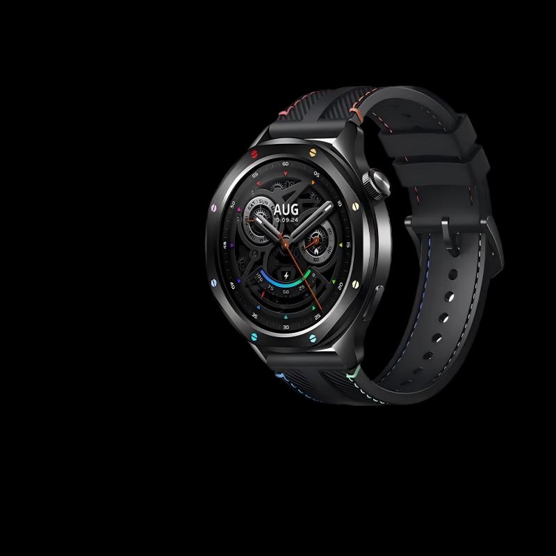 Умные часы Xiaomi Watch S4 Черные Радужные (Китайская версия)