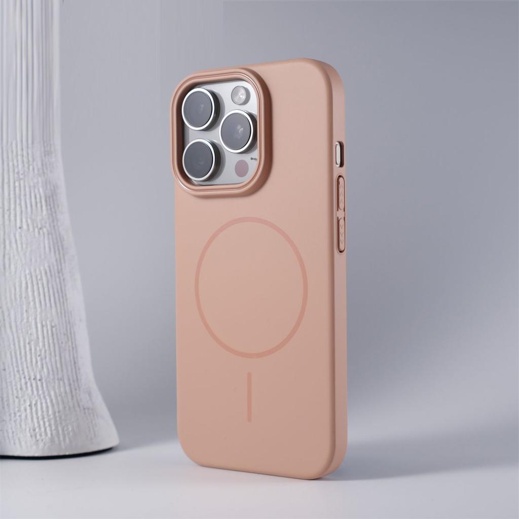 Silikonový kryt na telefon pro Apple iPhone 16 Pro Max - Hladký na dotek MagSafe Nárazuvzdorný Kreativní Plné krytí pro iPhone 16/15/14/13/12/11/Pro/Plus/Pro Max