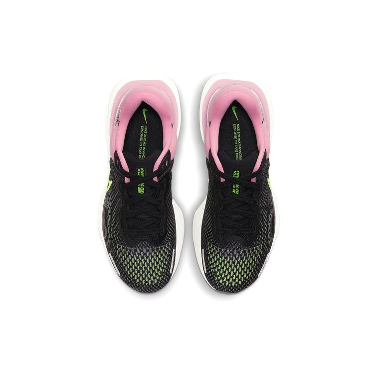 Nike  ZoomX Invincible Run Flyknit Black Elemental Pink Women Sneakers Cyber CT2229-002
