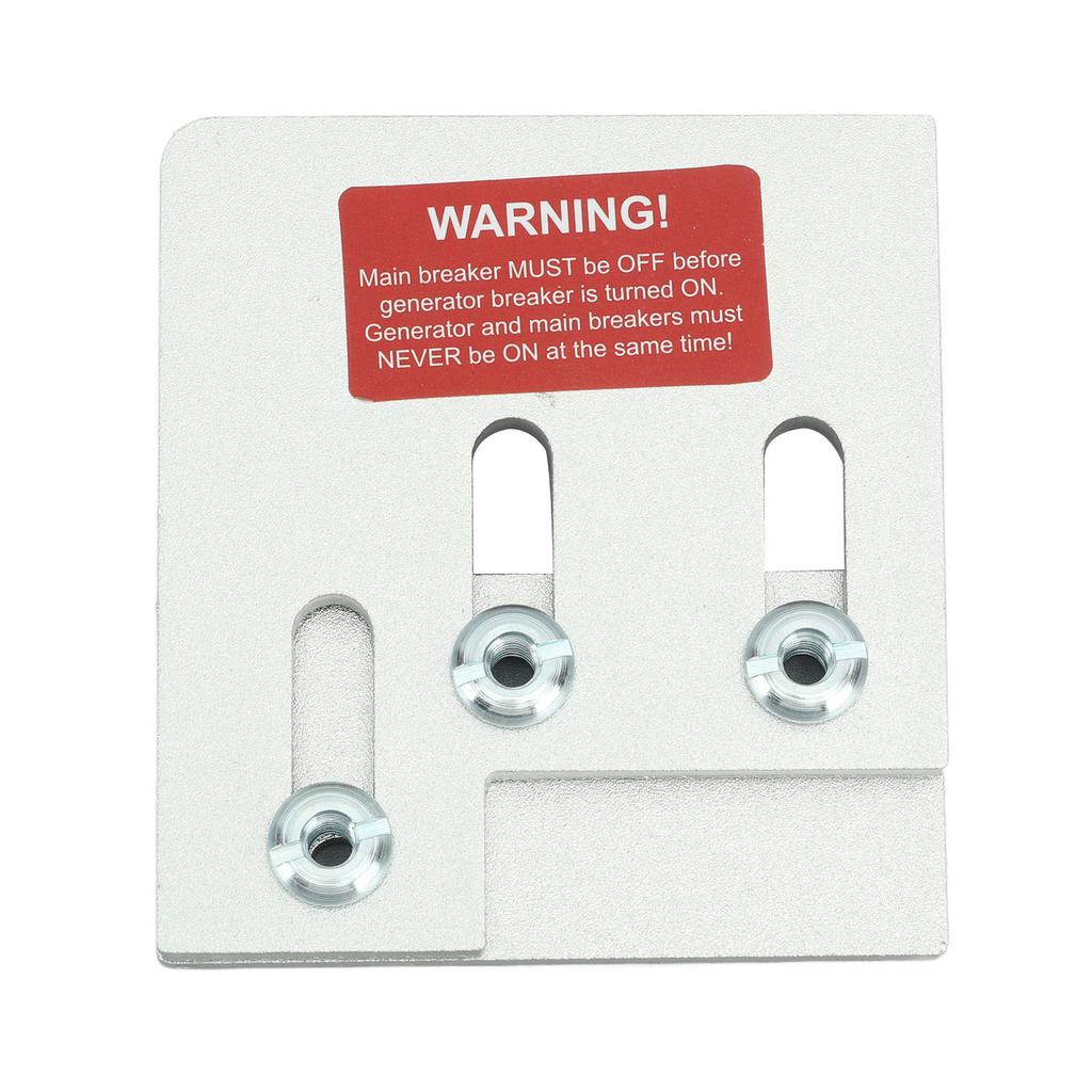 Generator Interlock Kit SD200A Aluminum Alloy Main and Generator Circuit Breaker Interlock Kit
