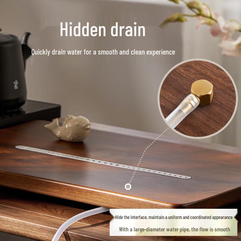 Mingzhan Solid Wood Chinese Style Tea Tray