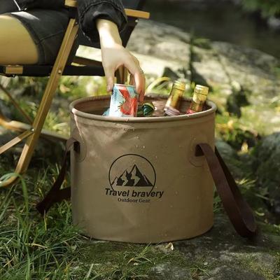 5/10/20L Collapsible Water Bucket Portable Outdoor Foldable Storage Container for Camping Hiking Beach Picnic Storage Basket