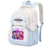 Animation Cartoon Printed Backpack Macaron Color Burden Reduction Ridge Protection Primary And Secondary School School Bag