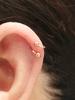 Minimalpiercing 14K Helix Twist Ball Piercing 1.2Mm Thickness