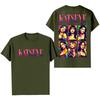 Women's Casual Printed Short Sleeve Neck T-Shirt