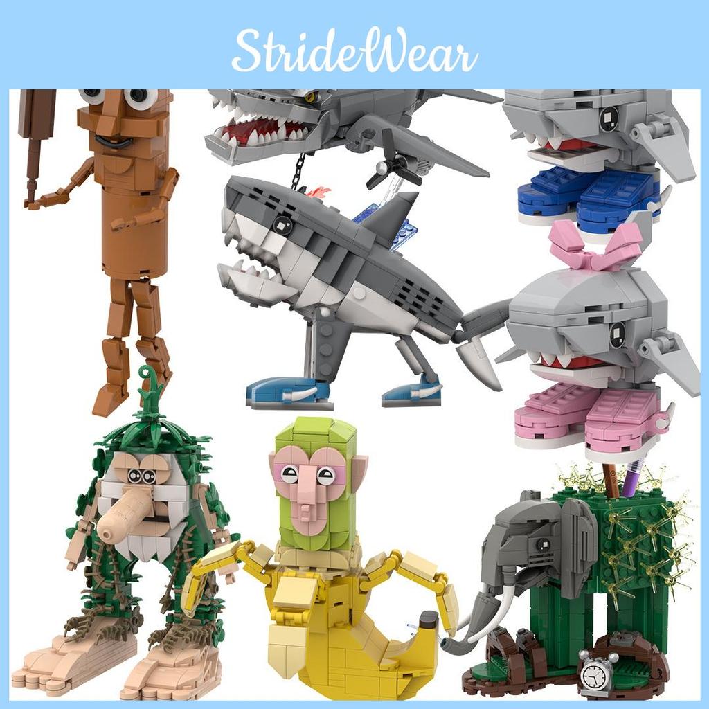 Tungtungtung Cute Sahur Cartoon Building Blocks Toy Birthday Festival Gift Kids