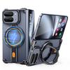 Eary for Google Pixel 10 Pro Fold Metal Phone Case With 360°Rotate Magnetic Stand Military-Grade Drop Protection Aluminum Cover