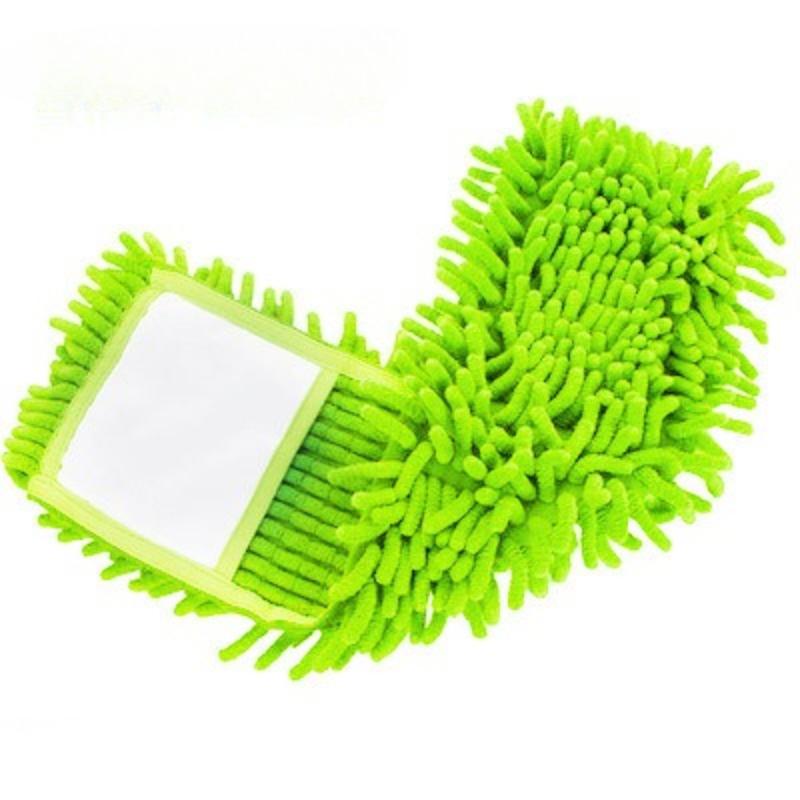 Nueva Llegada Almohadilla de Limpieza Mopa de Polvo Doméstica Microfibra Coral Repuesto Cabezal de Mopa Apto Para Limpieza