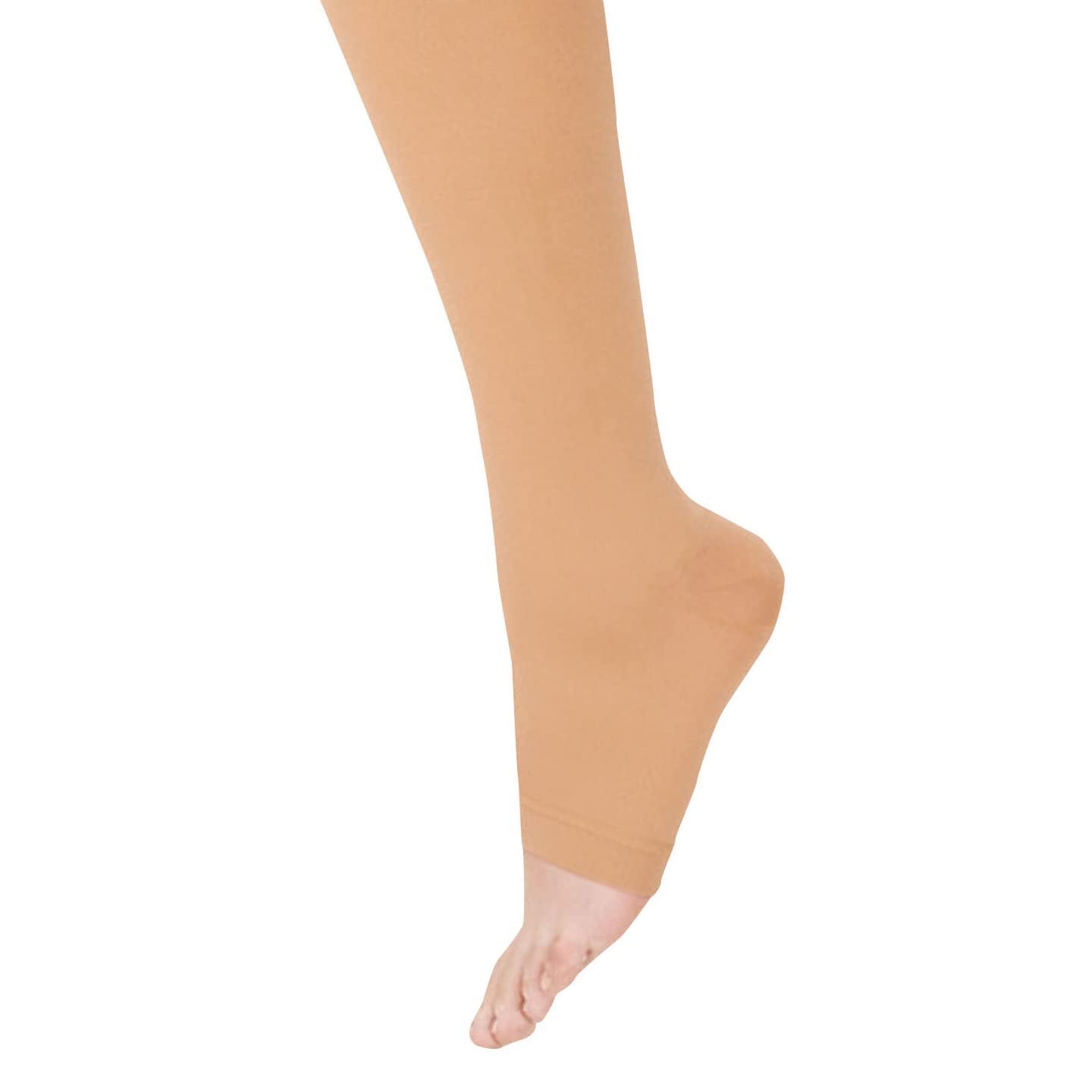 

Alcare Unsilk 2 Knee Socks Light Size Compression 1 Pair (Toeless), Brown, L, 20272, Stockings, (1 Box)