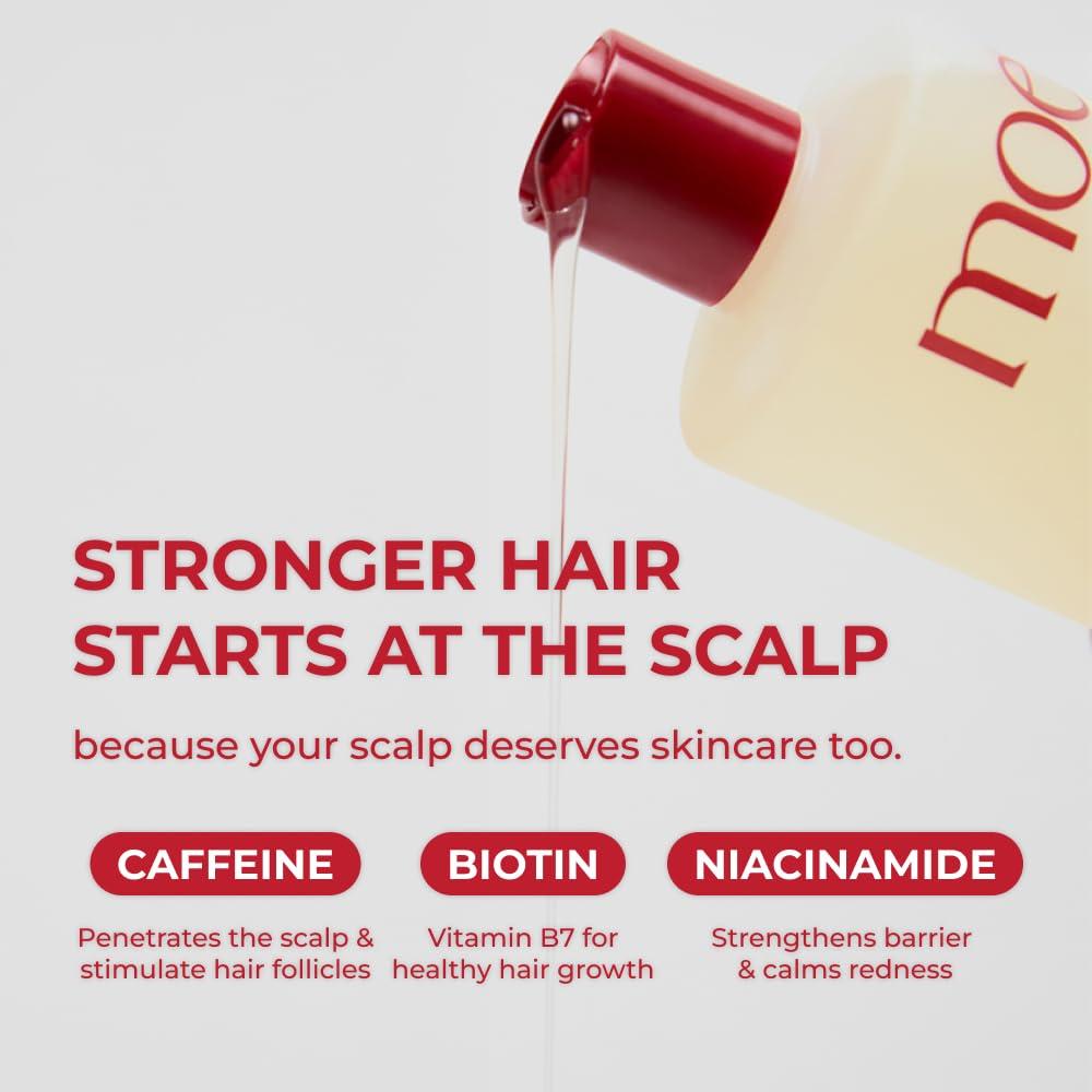 moev ANNURCATIN Shampoo Korean Apple Hair Care for Strength and Volume In Thinning Hair